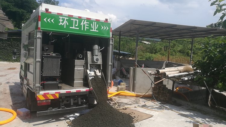 河口污泥干湿分离技术
