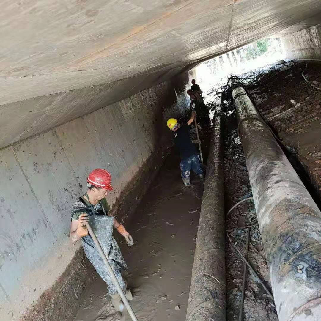 河口工业管道清淤